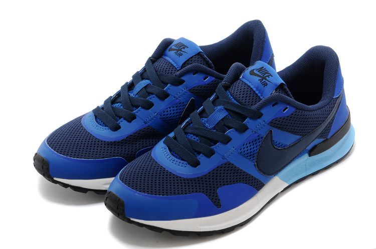 Nike Air Pegasus 8330 3M Running Shoes Black Blue White